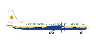 Herpa 573719 - 1:200 - Aero Caribbean IL-18 CU-T1532